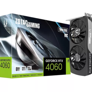 Tarjeta Video Zotac Rtx 4060 Twin Edga Geforce Oc 8gb Gddr6